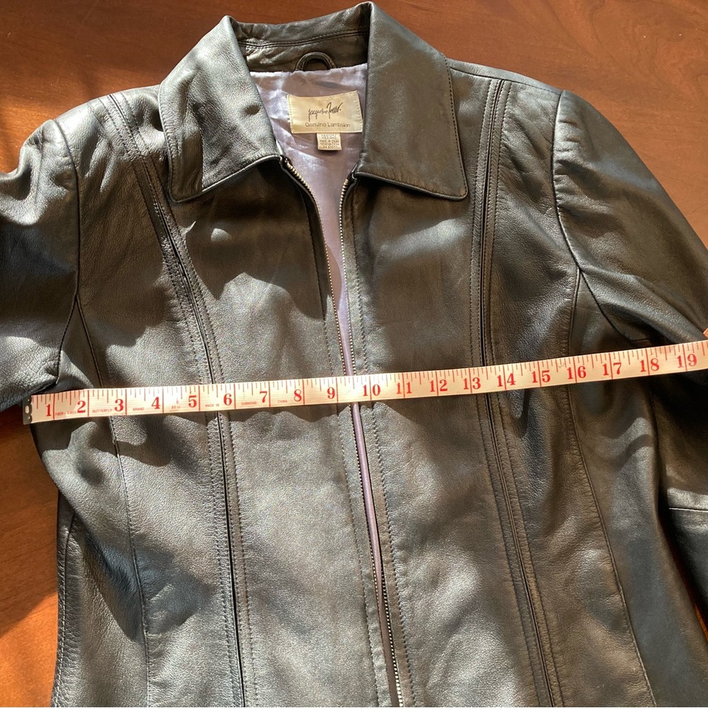 Jacqueline Ferrar Genuine Lambskin Jacket - Picture 6 of 10